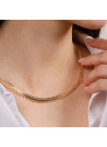Collier Or Jaune 375/1000