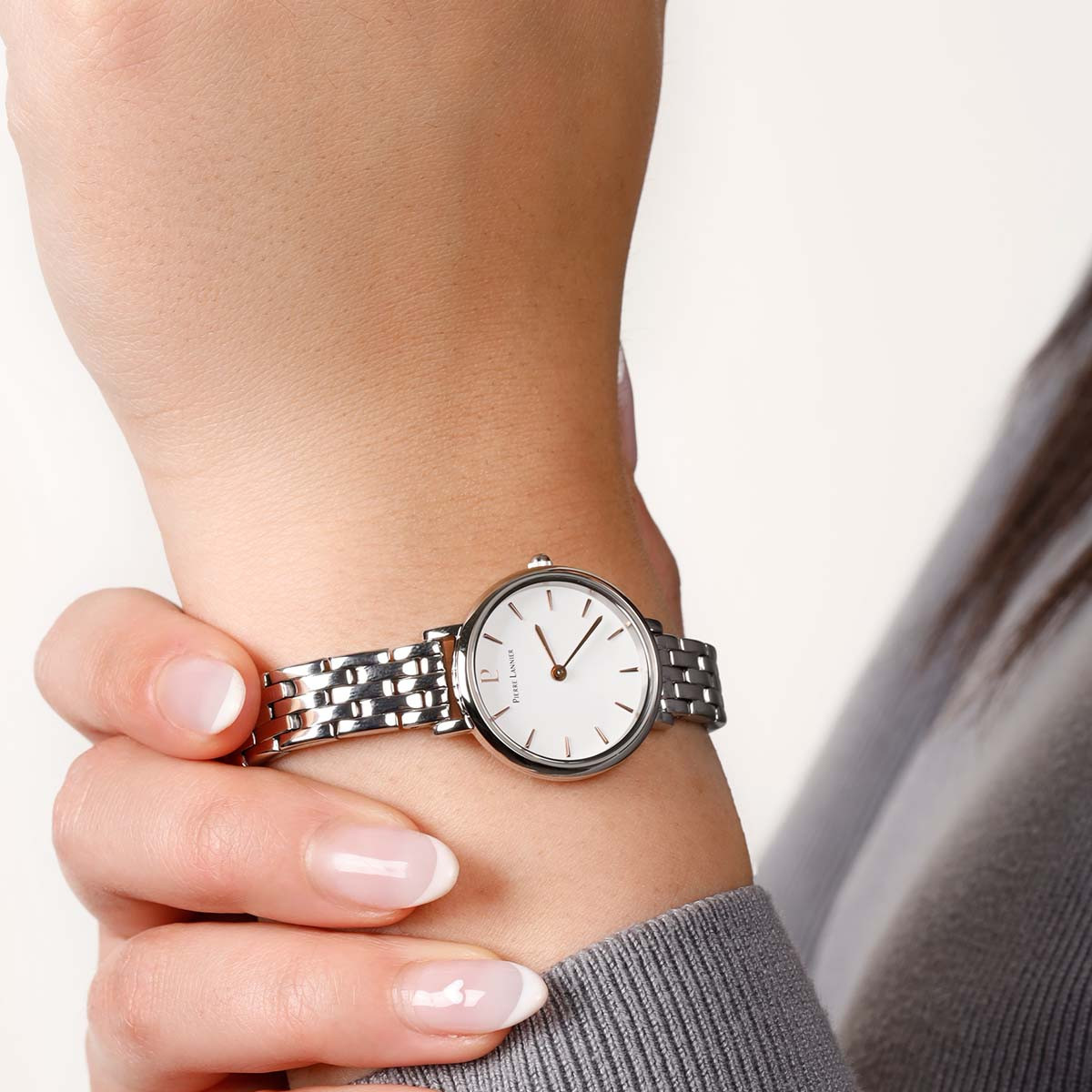 Montre Pierre Lannier Nova Femme Blanc - 020K601 Montre Pierre Lannier Nova Femme Blanc - 020K601