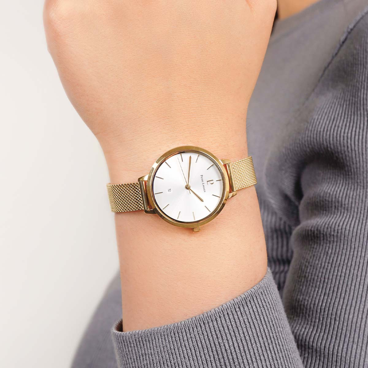 Montre Pierre Lannier Echo Femme Argenté - 032K522 Montre Pierre Lannier Echo Femme Argenté - 032K522