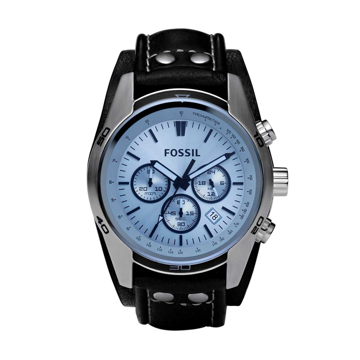 Montre Fossil Coachman homme quartz en cuir - CH2564