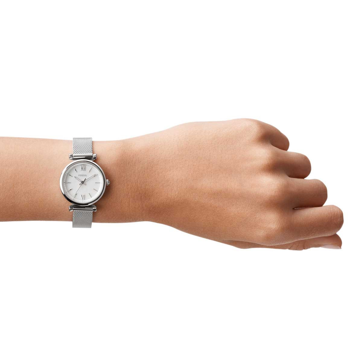 Montre Fossil Carlie Mini femme quartz en acier inoxydable - ES4432 Montre Fossil Carlie Mini femme quartz en acier inoxydable - ES4432