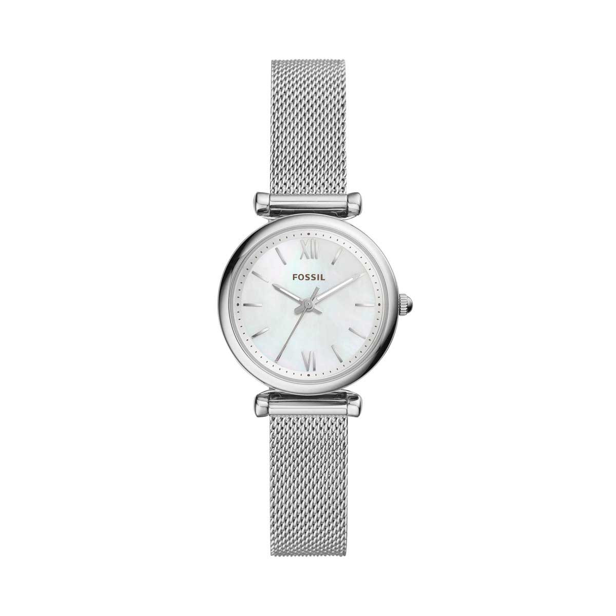 Montre Fossil Carlie Mini femme quartz en acier inoxydable - ES4432 Montre Fossil Carlie Mini femme quartz en acier inoxydable - ES4432