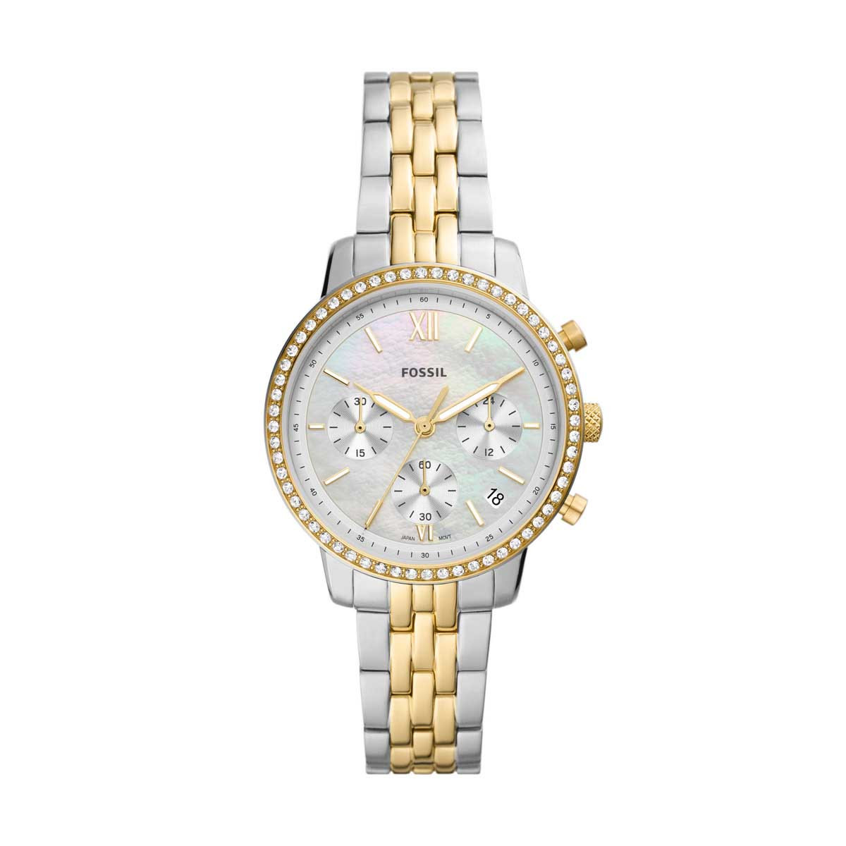 Montre Fossil Neutra femme quartz en acier inoxydable - ES5216 Montre Fossil Neutra femme quartz en acier inoxydable - ES5216
