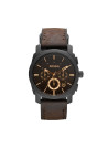 Montre Fossil Machine homme quartz en cuir - FS4656