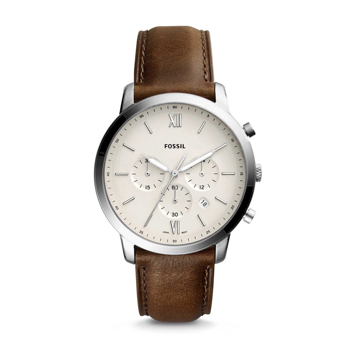 Montre Fossil Neutra homme quartz en cuir - FS5380