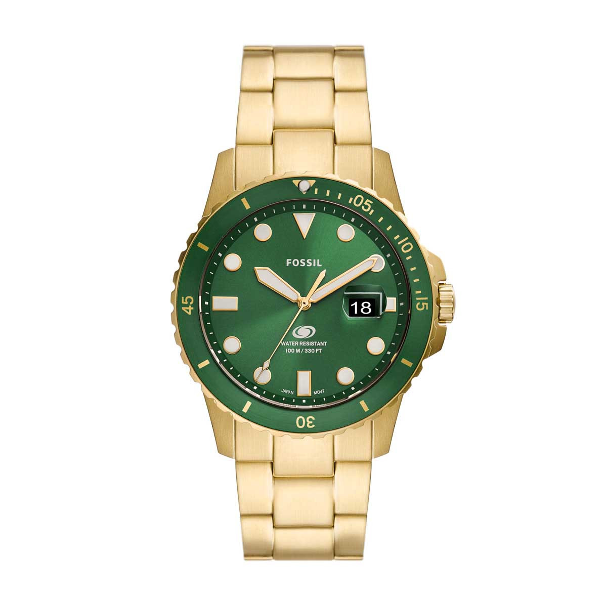 Montre Fossil Blue homme quartz en acier inoxydable - FS5950 Montre Fossil Blue homme quartz en acier inoxydable - FS5950