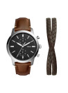 Montre Fossil TOWNSMAN homme quartz en cuir - FS5967SET