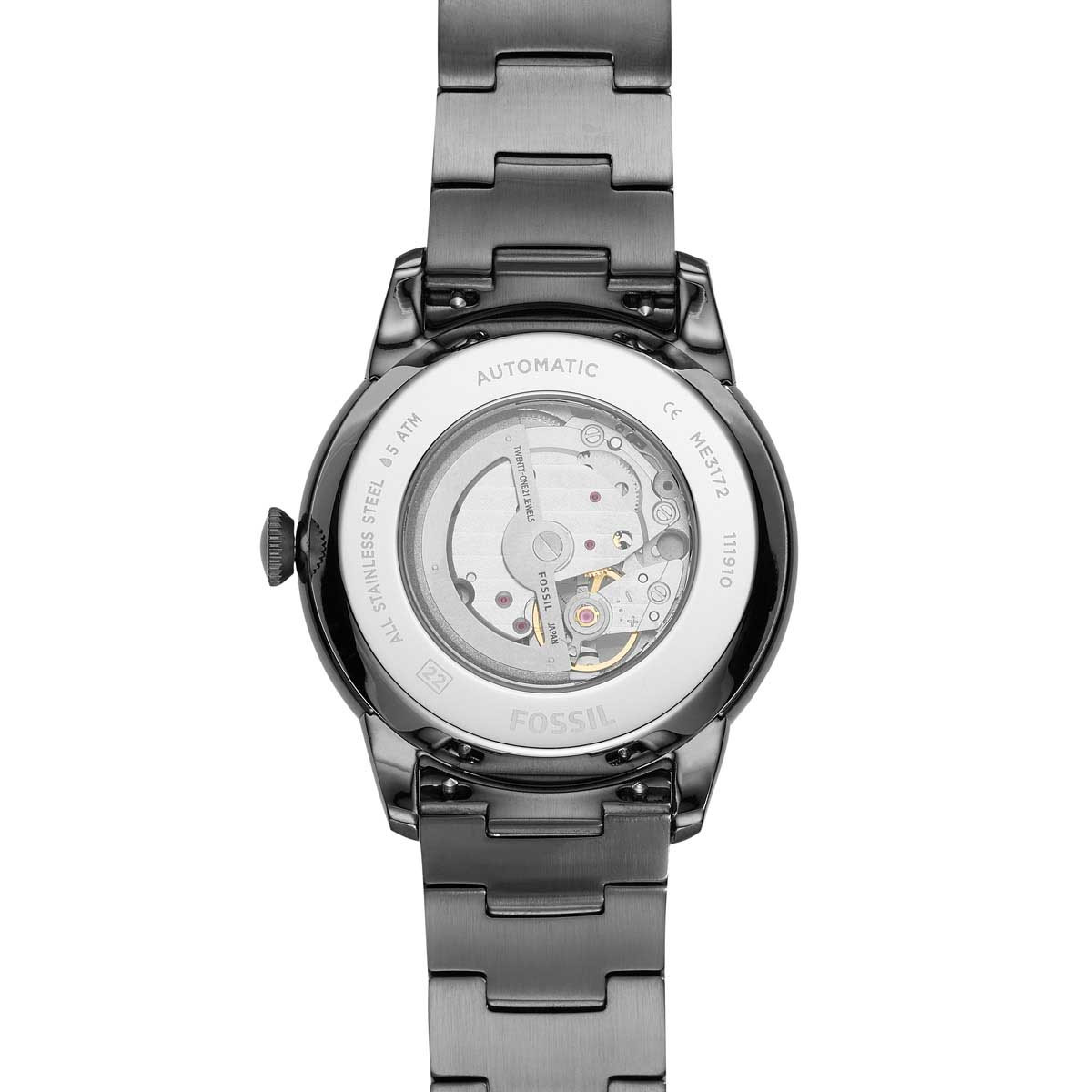Montre Fossil Automatic homme automatique en acier inoxydable - ME3172 Montre Fossil Automatic homme automatique en acier inoxydable - ME3172