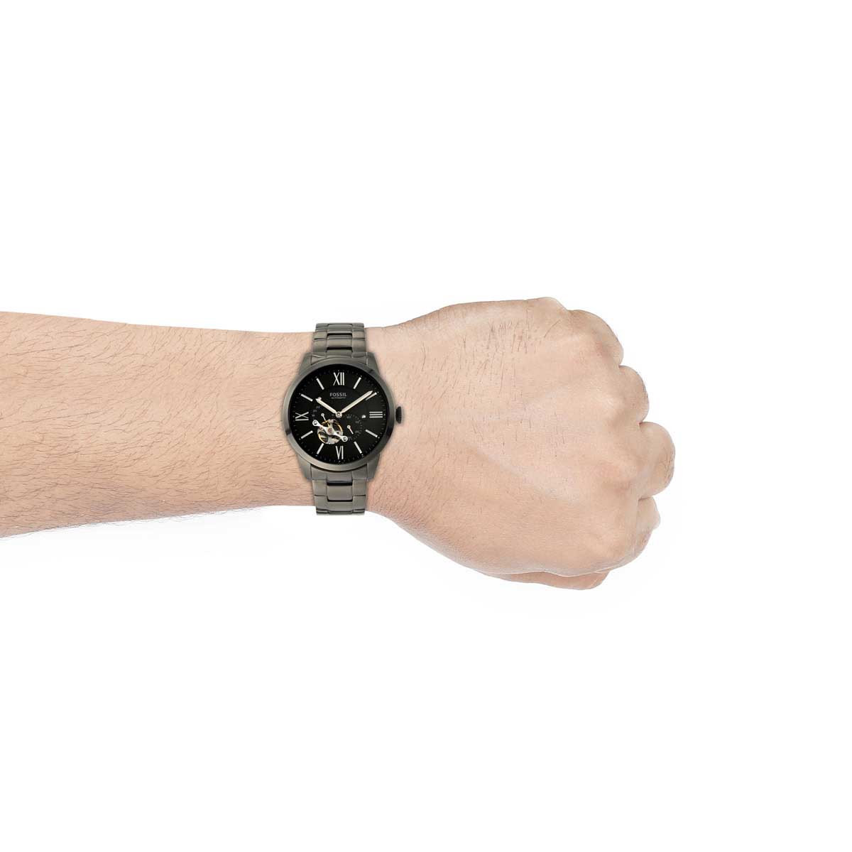 Montre Fossil Automatic homme automatique en acier inoxydable - ME3172 Montre Fossil Automatic homme automatique en acier inoxydable - ME3172