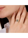 Bague "Fabio" Or Bicolore