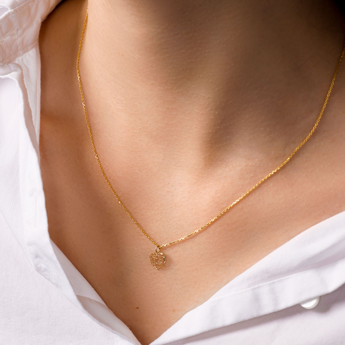 Pendentif Or jaune 375/1000 Pendentif "Lys" Or jaune