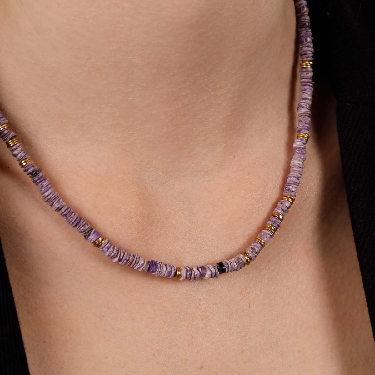 Collier "Atlacoya" Chlorite Collier "Inga" Chorite
