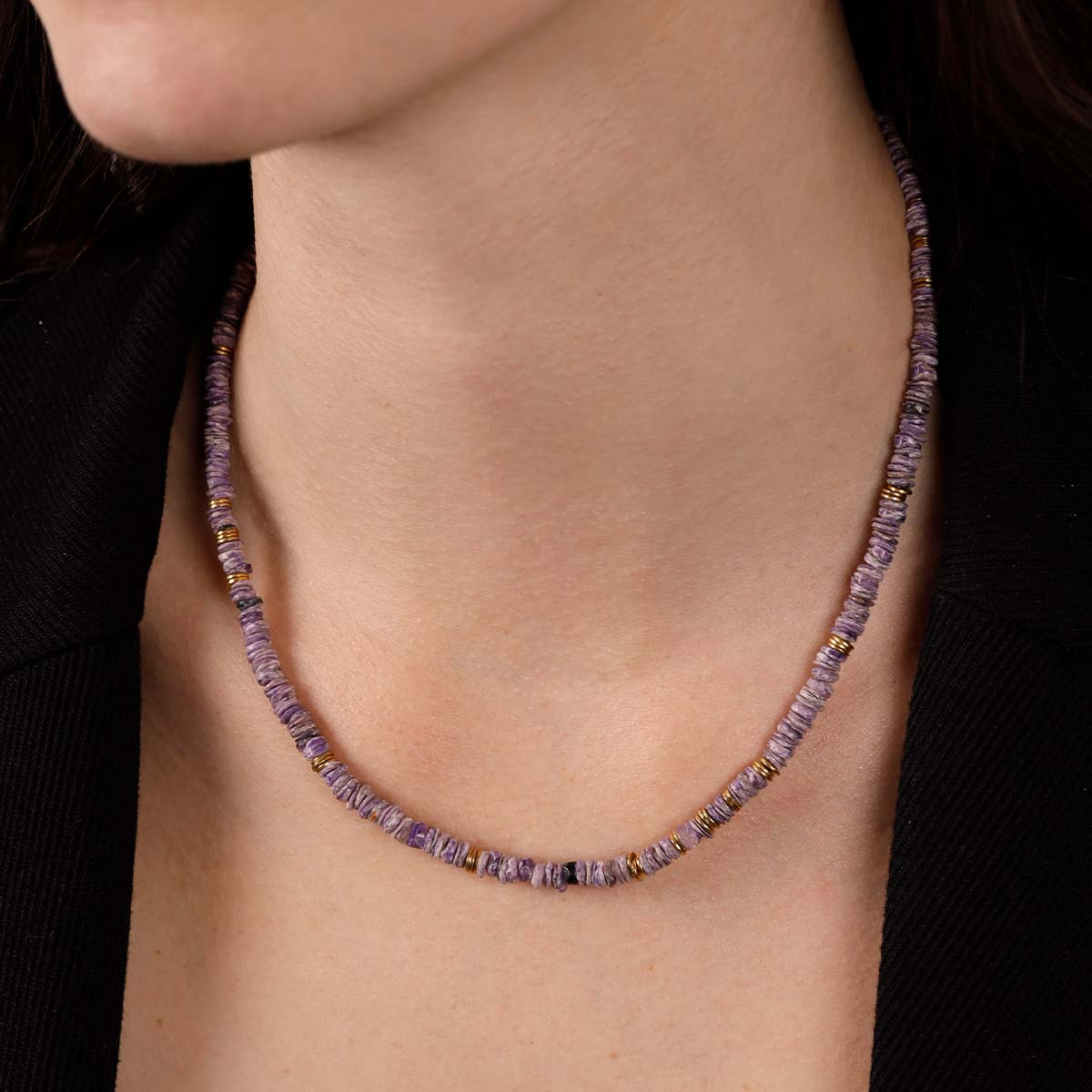Collier "Atlacoya" Chlorite Collier "Inga" Chorite