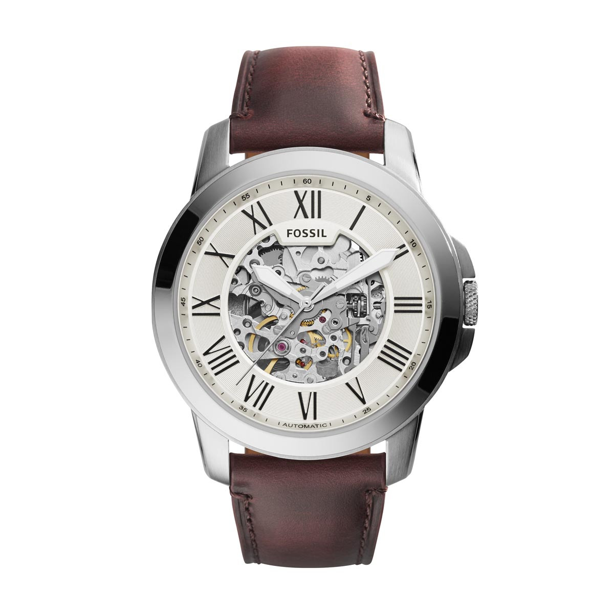 Montre Fossil Automatic homme automatique en cuir - ME3099