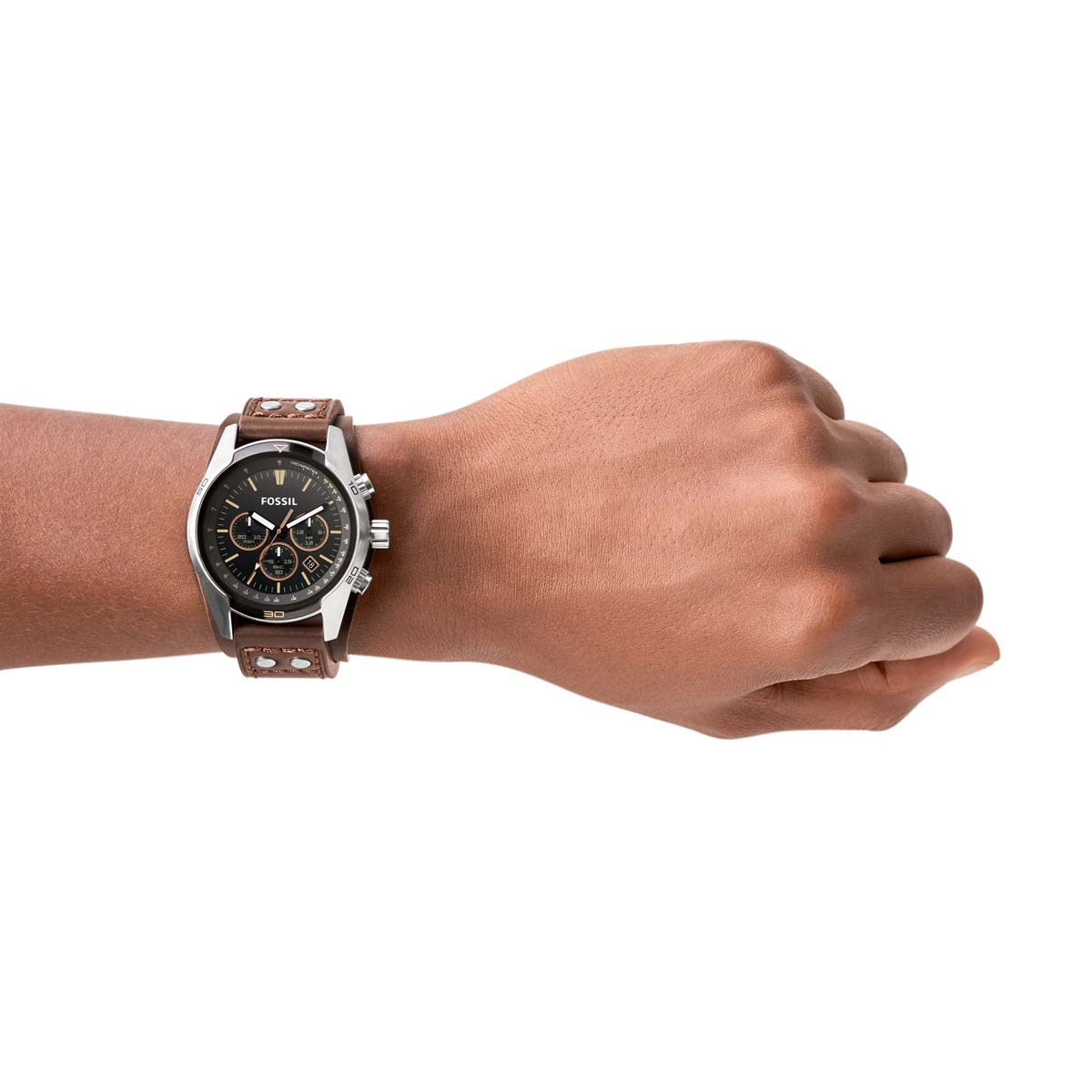 Montre Fossil Coachman homme quartz en cuir - CH2891 Montre Fossil Coachman homme quartz en cuir - CH2891