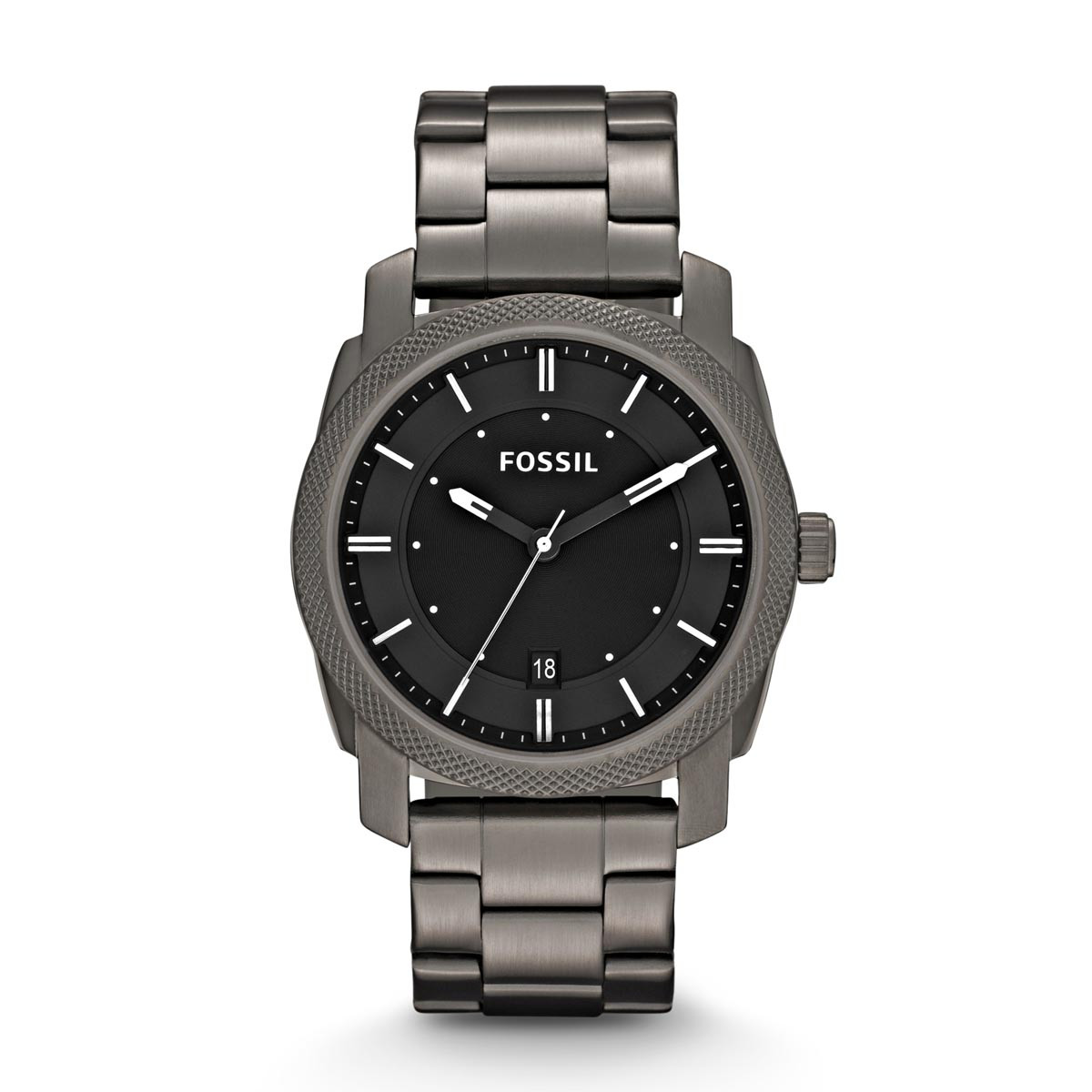 Montre Fossil Machine homme quartz en acier inoxydable - FS4774 Montre Fossil Machine homme quartz en acier inoxydable - FS4774