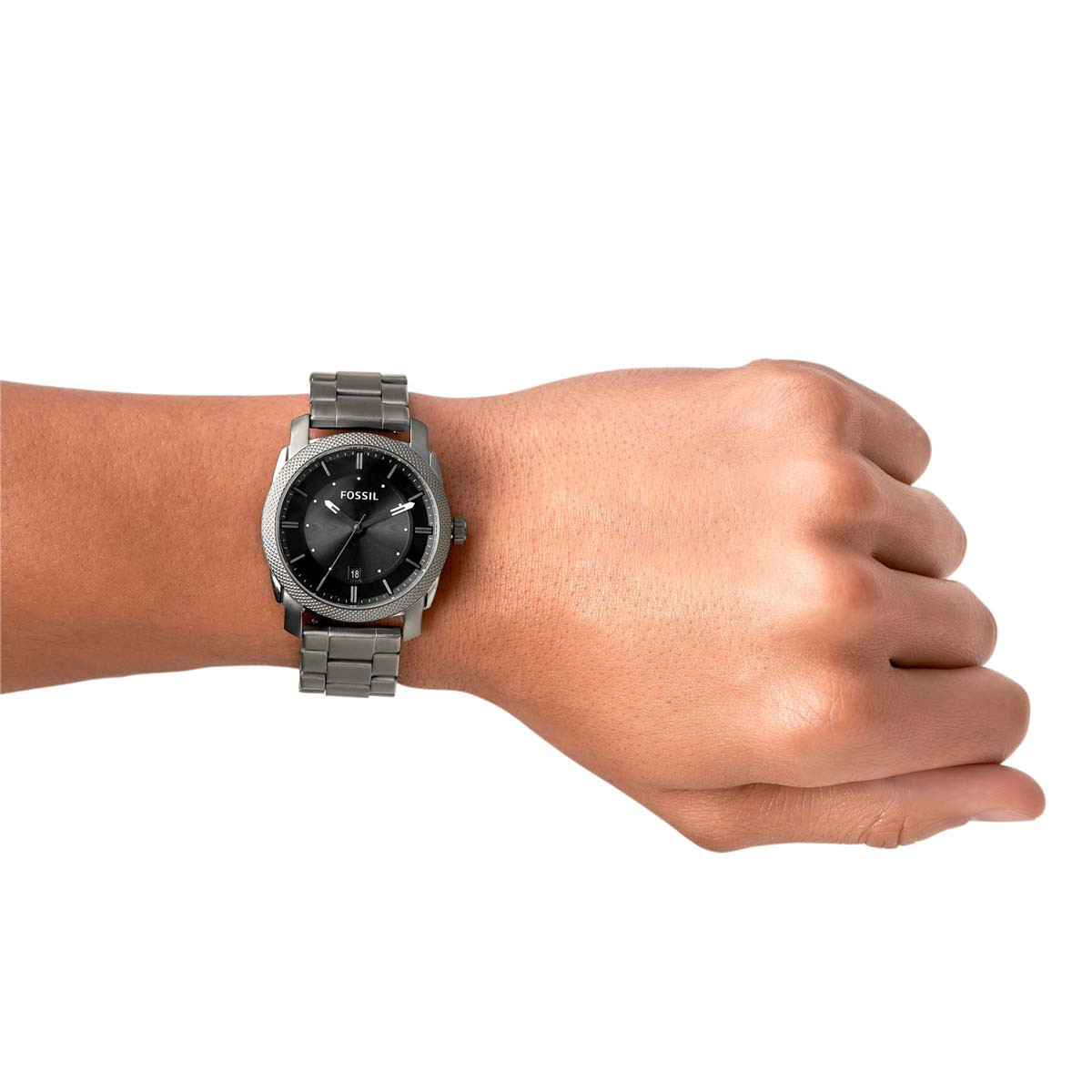 Montre Fossil Machine homme quartz en acier inoxydable - FS4774 Montre Fossil Machine homme quartz en acier inoxydable - FS4774