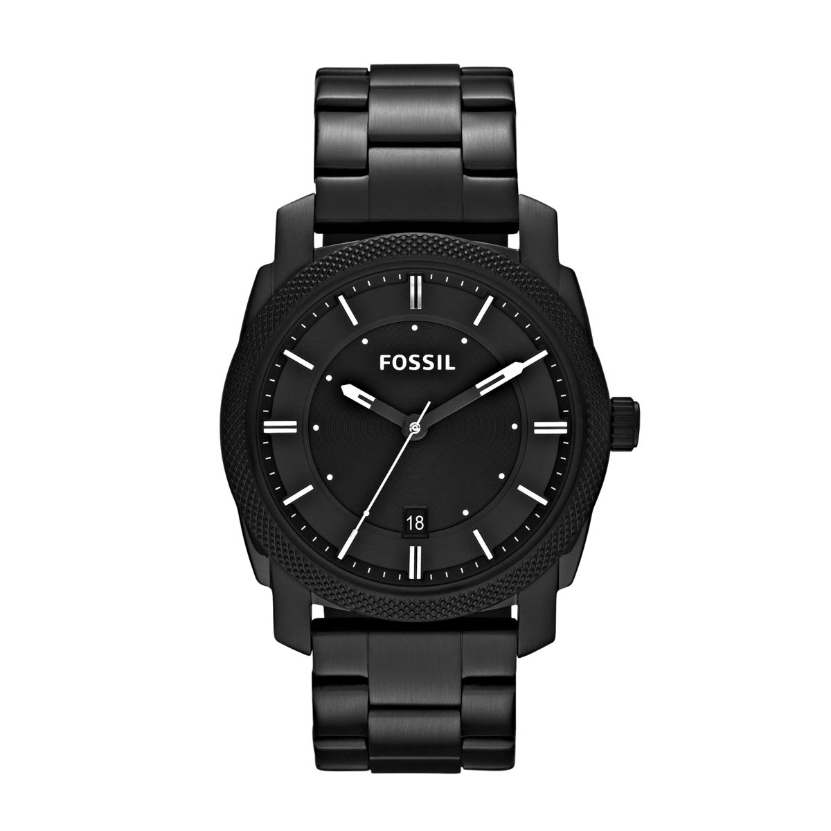 Montre Fossil Machine homme quartz en acier inoxydable - FS4775