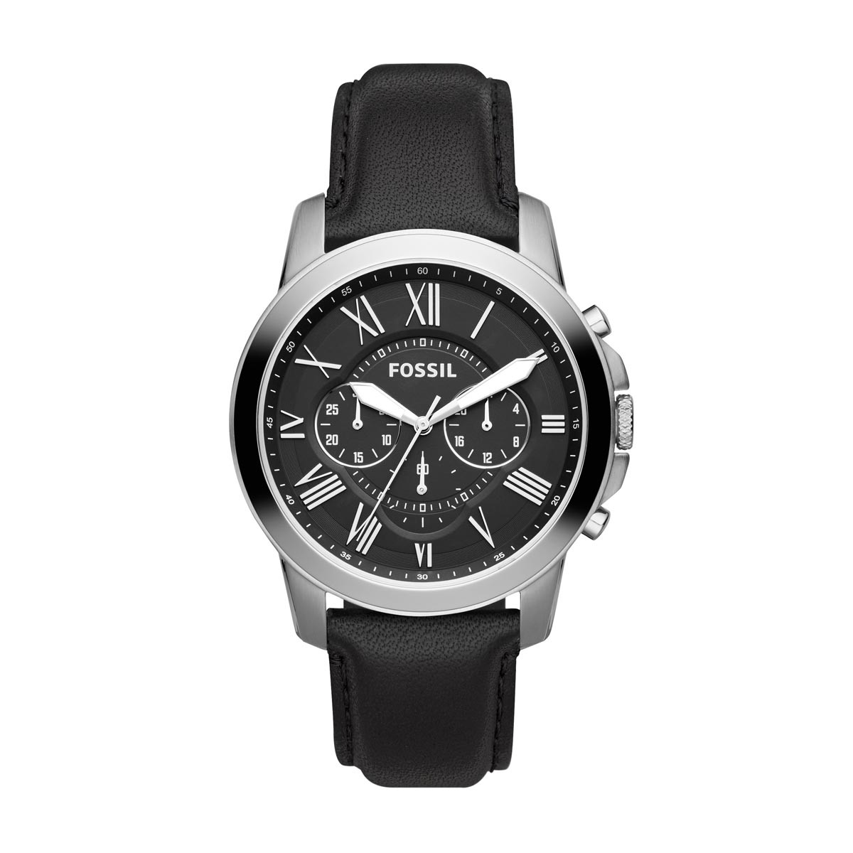 Montre Fossil Grant homme quartz en cuir - FS4812