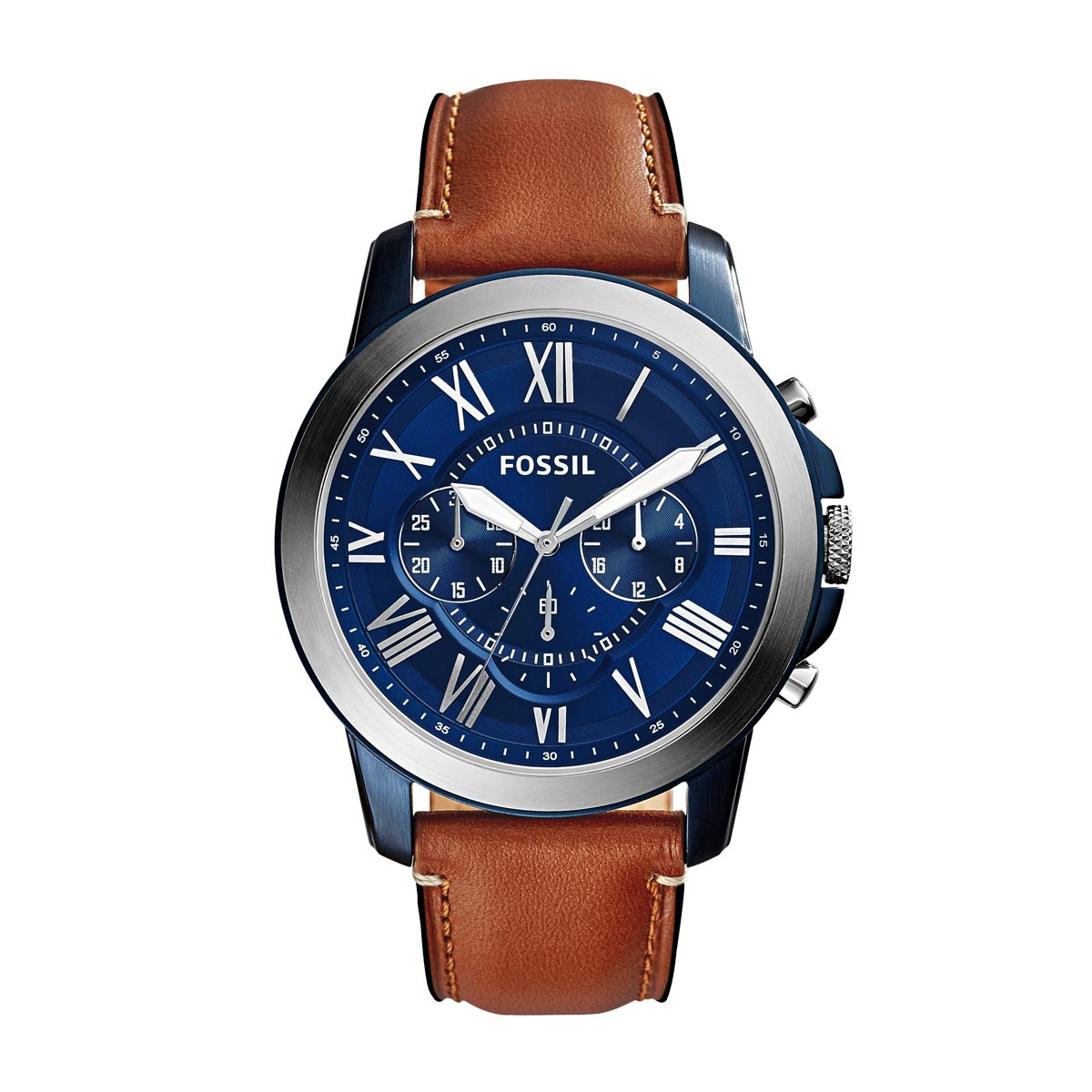 Montre Fossil Grant homme quartz en cuir - FS5151 Montre Fossil Grant homme quartz en cuir - FS5151