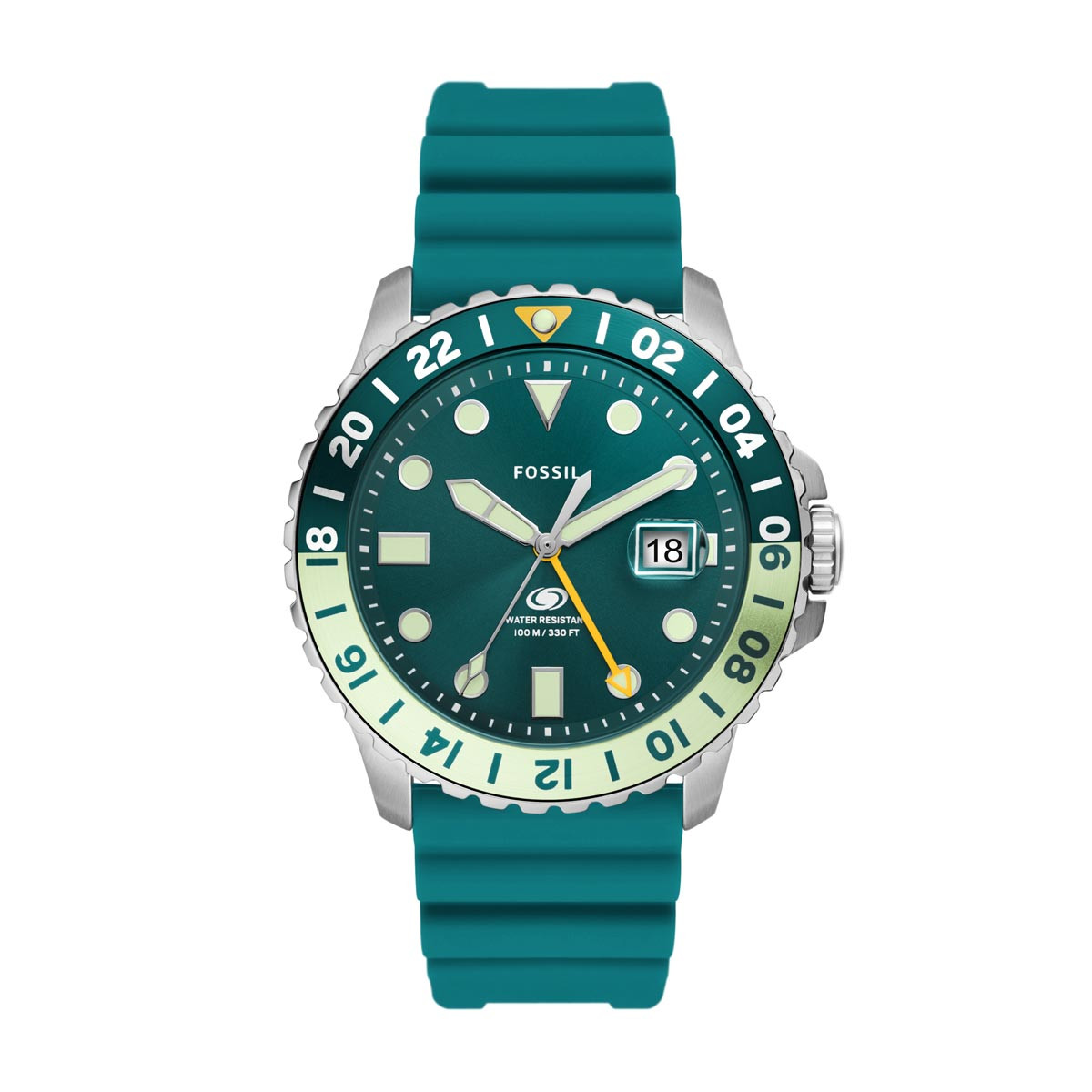 Montre Fossil Blue homme quartz en silicone - FS5992 Montre Fossil Blue homme quartz en silicone - FS5992