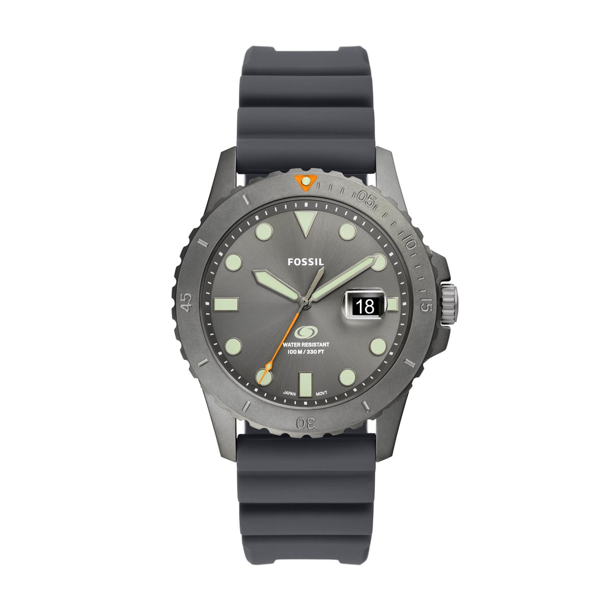 Montre Fossil Blue homme quartz en silicone - FS5994