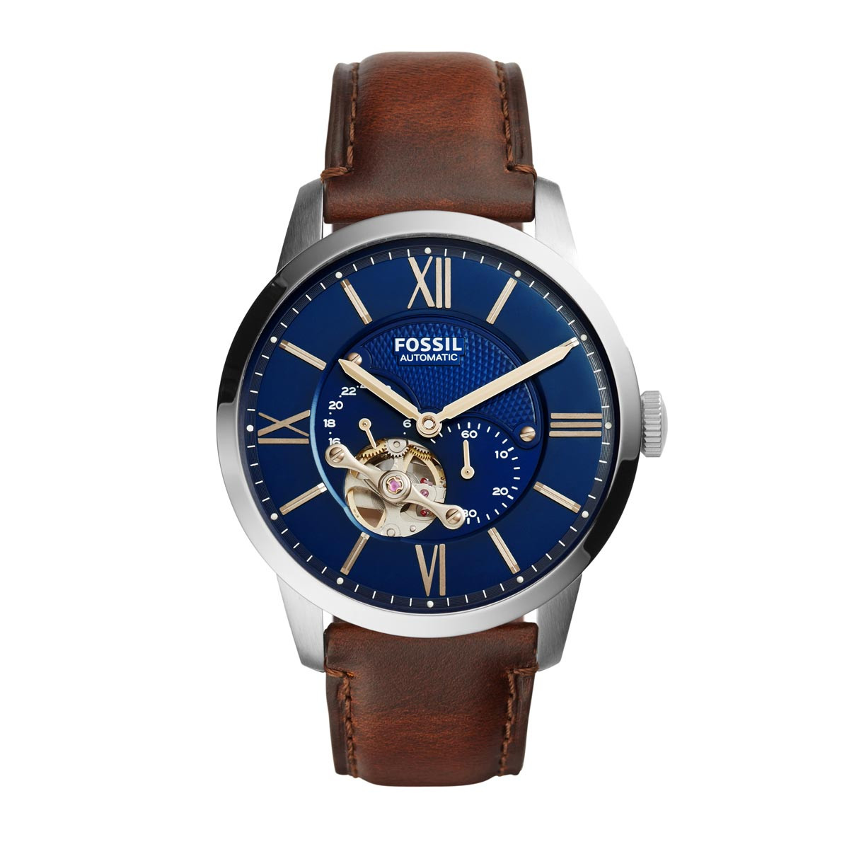 Montre Fossil Automatic homme automatique en cuir - ME3110