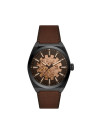 Montre Fossil Automatic homme automatique en cuir - ME3207