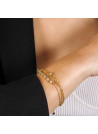 Bracelet "Emma" Agate verte