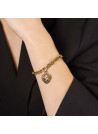 Bracelet Guess "Heart Cage" Acier doré - JUBB03094JWYGS