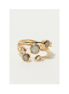 Bague 'Benedicte' multipierres