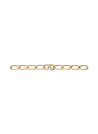 PDPAOLA Bracelet chaîne en argent doré- Lettre A - PU01-538-U