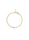 PDPAOLA Bracelet chaîne en argent doré- Lettre E - PU01-542-U
