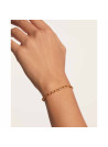 PDPAOLA Bracelet chaîne en argent doré- Lettre L - PU01-549-U