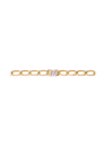 PDPAOLA Bracelet chaîne en argent doré- Lettre M - PU01-550-U