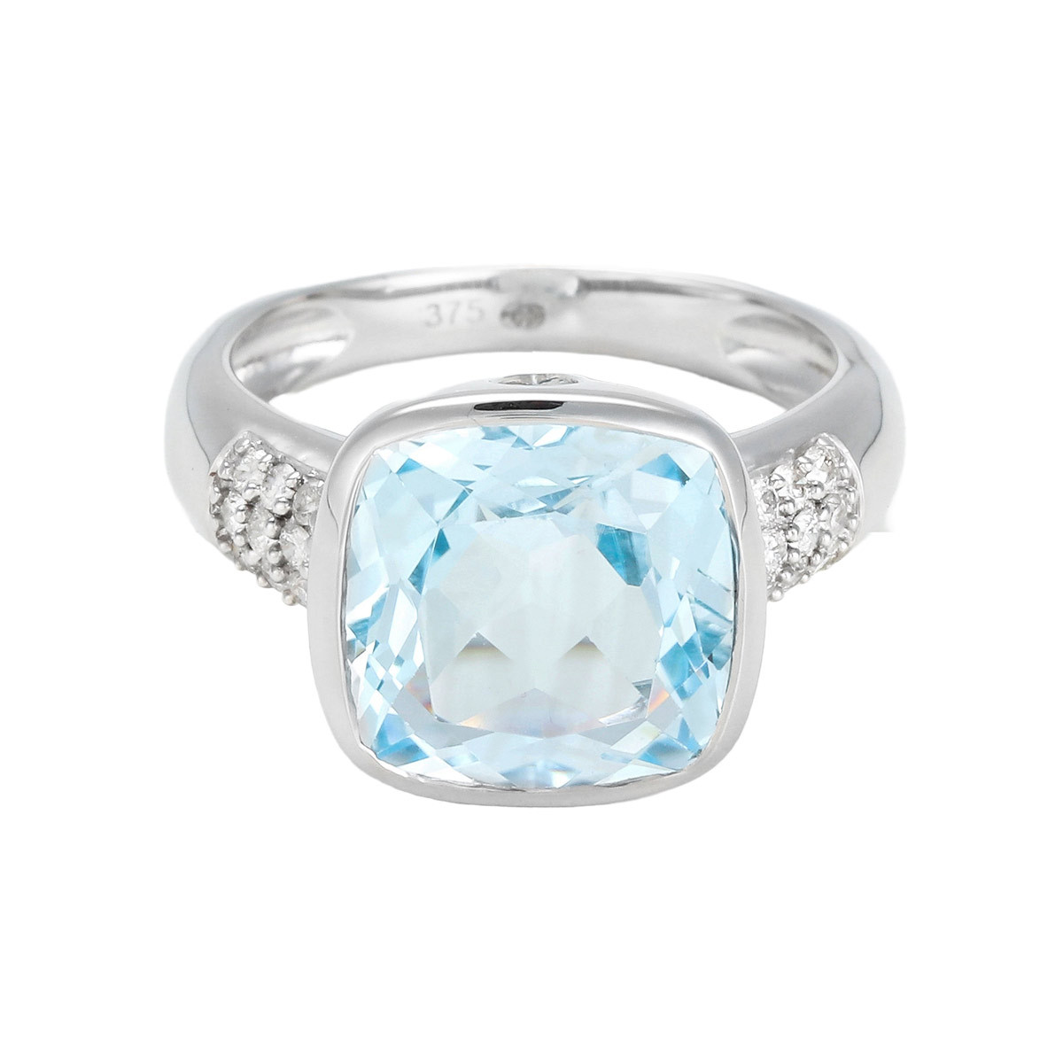 Bague "Lagon" Or, Topaze et Diamants Bague "Lagon" Or, Topaze et Diamants