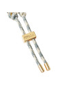 PDPAOLA Bracelet chaîne et corde en argent doré- Sky - PU01-682-U