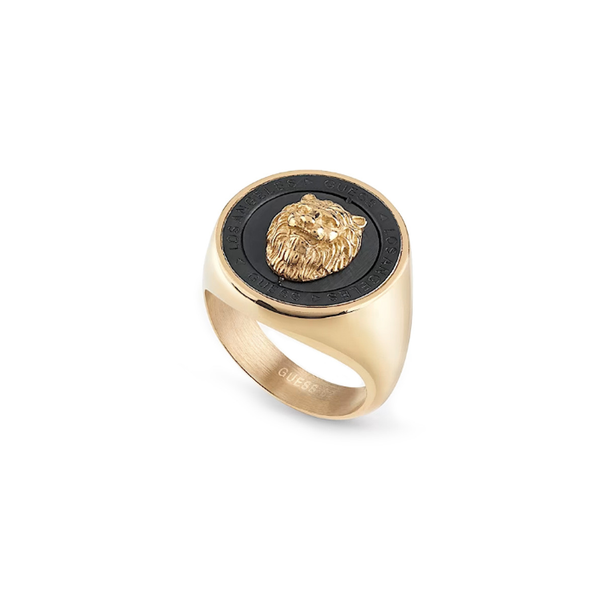 Bague Guess "Lion king" Acier doré - JUMR01315YGYB