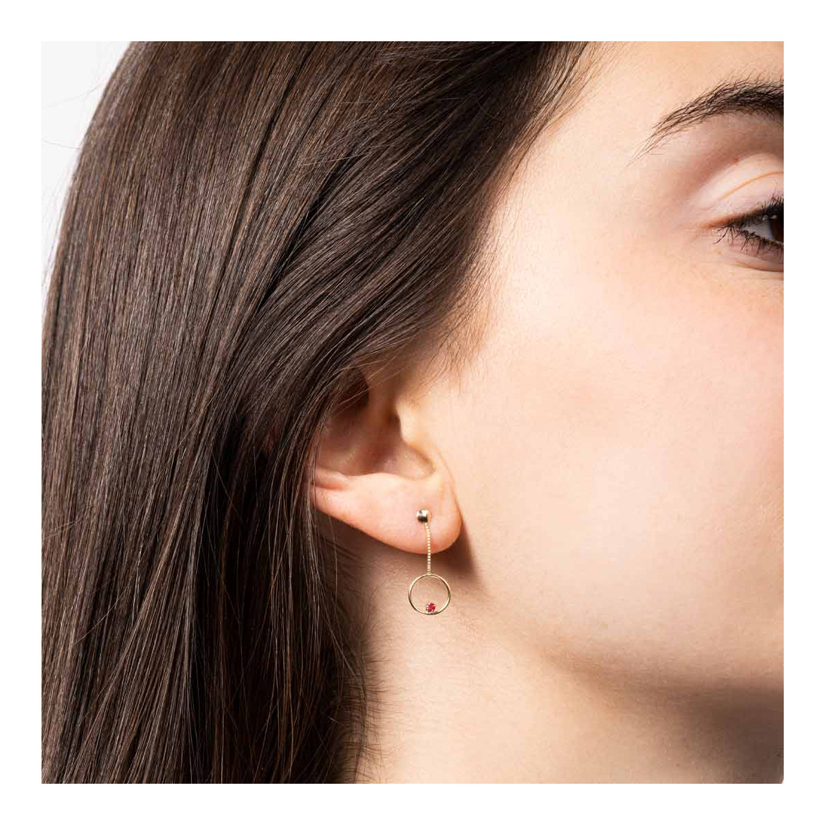 Boucles d'oreilles "Gracieux" Or jaune