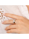 BagueOr jaune et Diamants "Chiya"