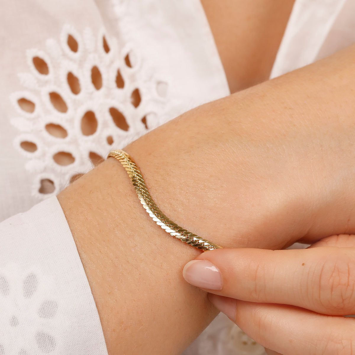 Bracelet Or Jaune Bracelet "Colina" Or Jaune