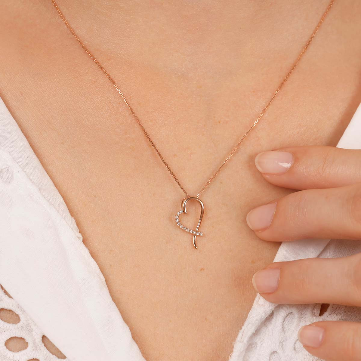 Pendentif "Tender Heart" Or et Diamants Pendentif "Tender Heart" Or et Diamants