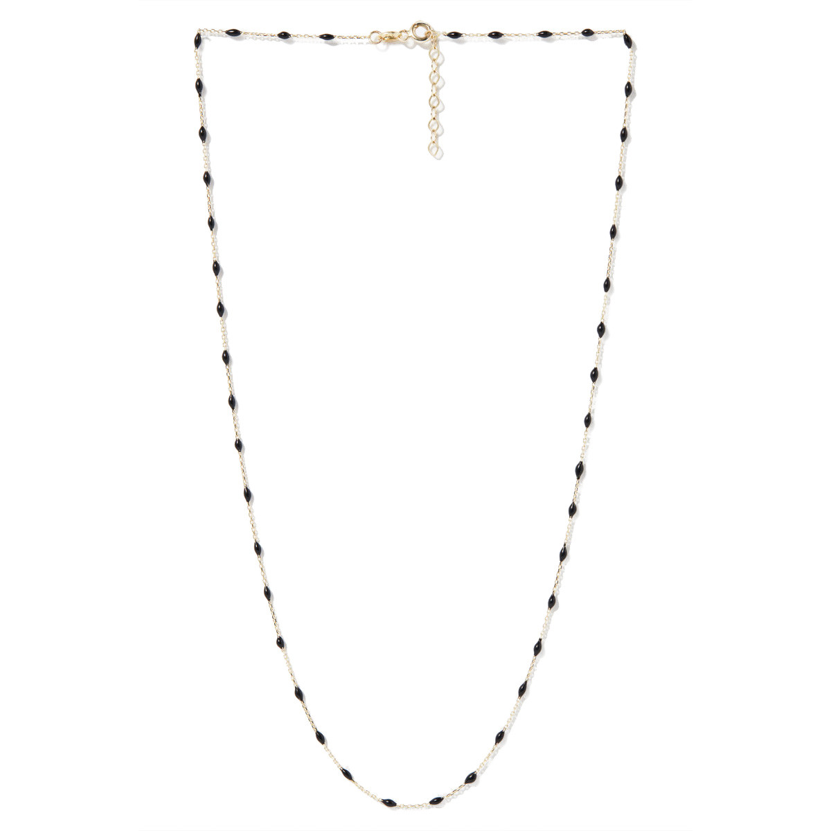 Collier "Amada Noir" Or jaune Collier "Amada Noir" Or jaune
