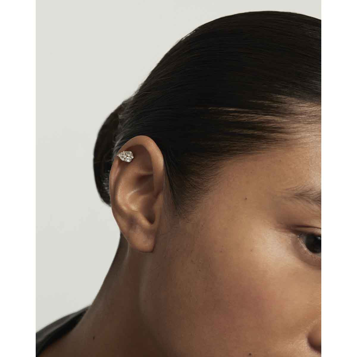 PDPAOLA Piercing - Eli - en argent plaqué or - PG01-059-U PDPAOLA Piercing - Vanilla Single - en argent plaqué or - PG01-059-U