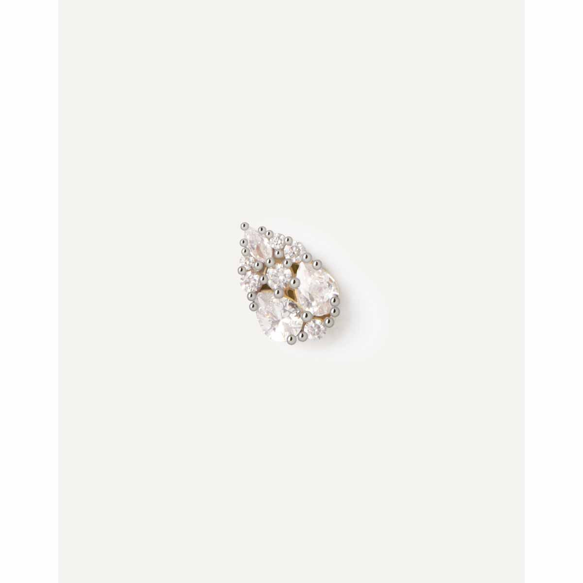 PDPAOLA Piercing - Eli - en argent plaqué or - PG01-059-U PDPAOLA Piercing - Vanilla Single - en argent plaqué or - PG01-059-U