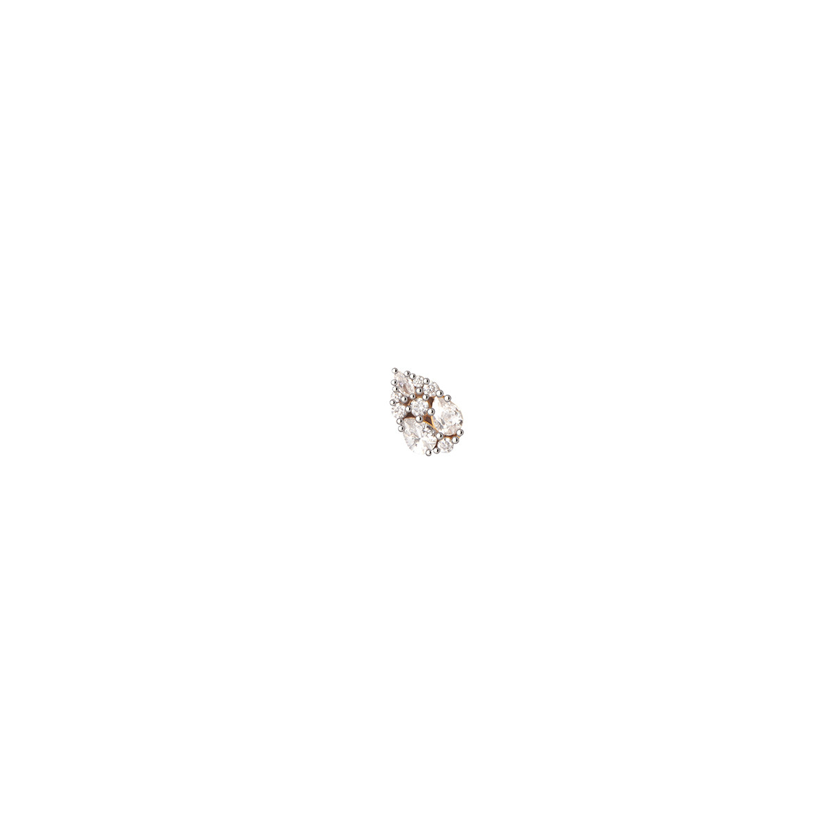 PDPAOLA Piercing - Eli - en argent plaqué or - PG01-059-U PDPAOLA Piercing - Vanilla Single - en argent plaqué or - PG01-059-U