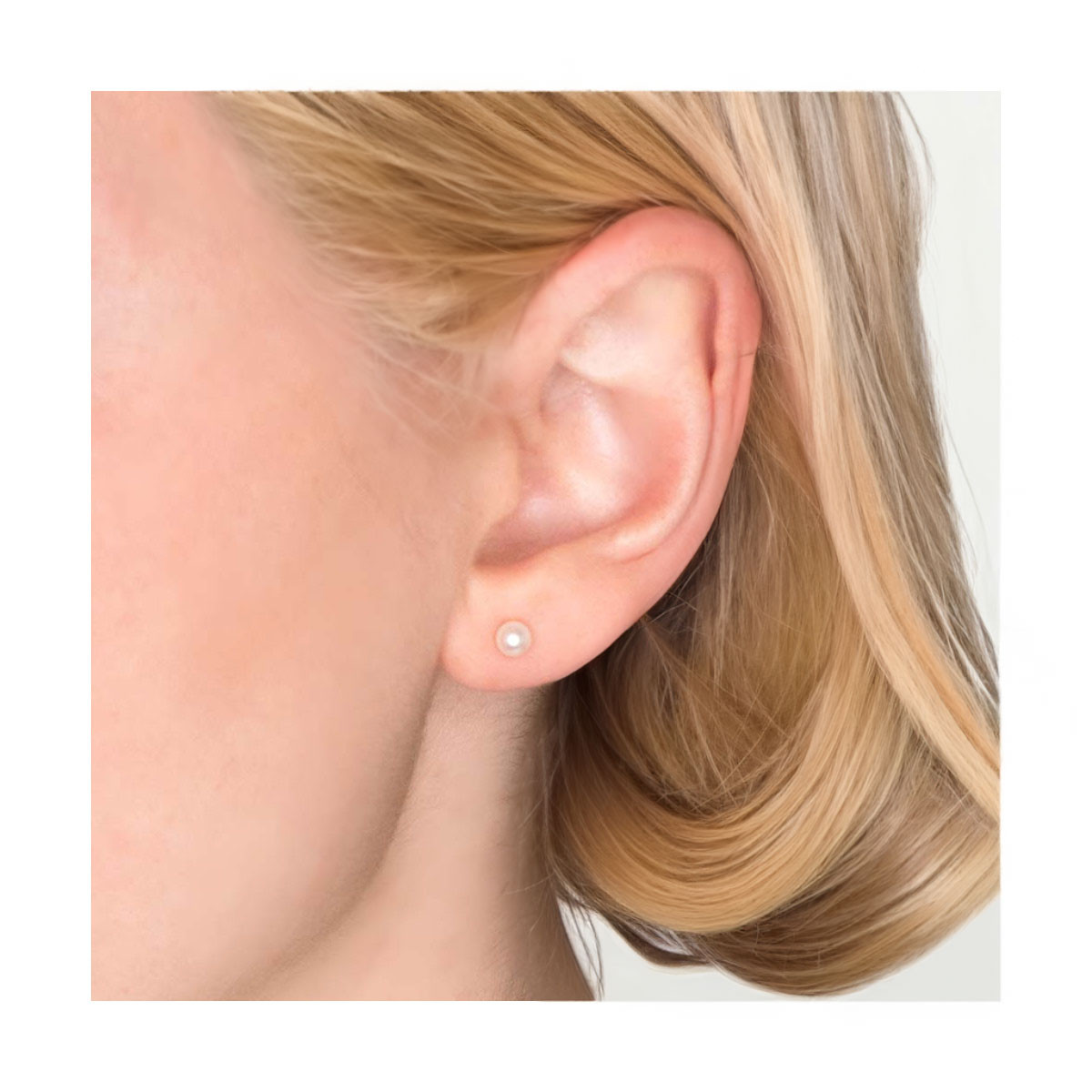 Boucles d'oreilles or jaune et perles de culture "My Pearl" Boucles d'oreilles "Émotion" Or jaune