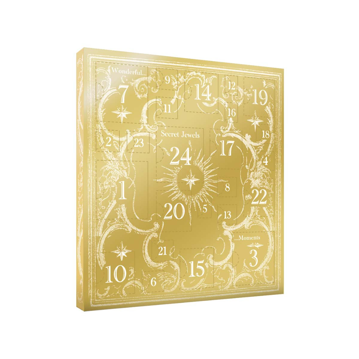 Calendrier de l'Avent 2023 Doré - 24 Bijoux dorés Calendrier de l'Avent 2023 Doré - 24 Bijoux dorés