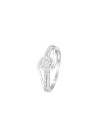 Bague "Elue de ton cœur" Or et Diamants