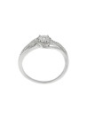 Bague "Elue de ton cœur" Or et Diamants